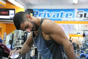 dumbbels area